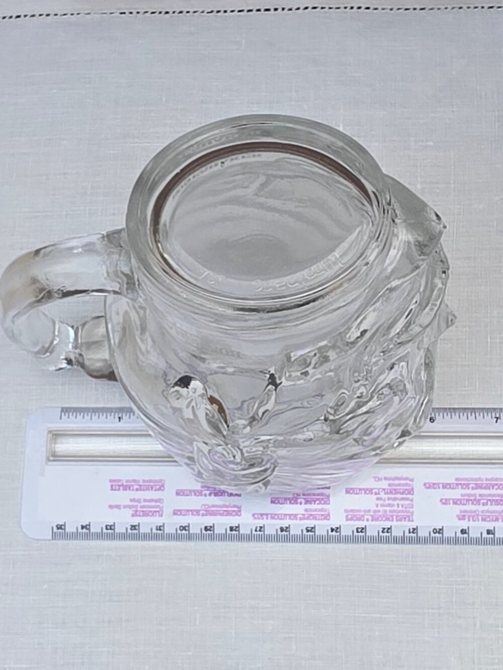 Boneshaker Unfiltered India Pale Ale Skull Glass Beer Mug Stein White Logo Print - Picture 11 of 11